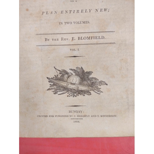 260 - BLOMFIELD REV. E.  A General View of the World, Geographical, Historical & Philosophic... 