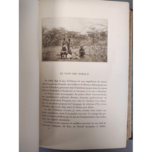 262 - RECAMIER DOCTEUR.  L'Âme de L'Exilé, Souvenirs des Voyages de ... le duc d'Or... 