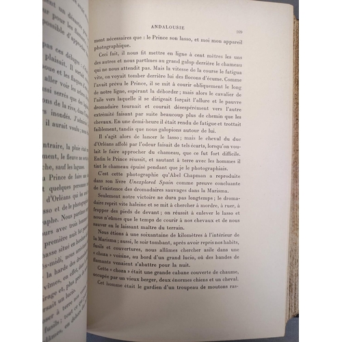 262 - RECAMIER DOCTEUR.  L'Âme de L'Exilé, Souvenirs des Voyages de ... le duc d'Or... 