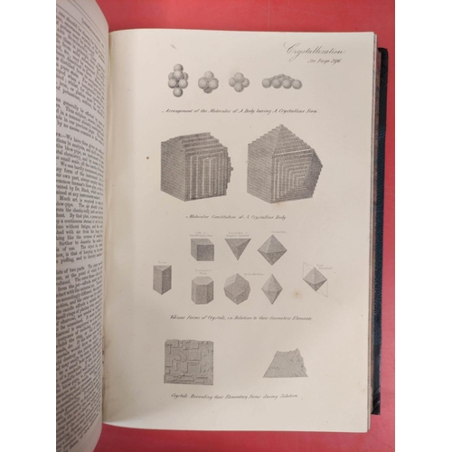 263 - WYLDE JAMES.  The Circle of the Sciences. 3 vols. Eng. plates & many text illus. Quarto. Half gr... 