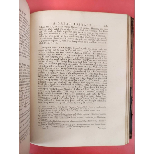 266 - CAMPBELL JOHN.  A Political Survey of Britain Being a Series of Reflections on the Situation, Lands,... 