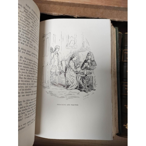 276 - THACKERAY WILLIAM M.  The Biographical Edition of the Works. The set of 13 vols. Illus. Ni... 