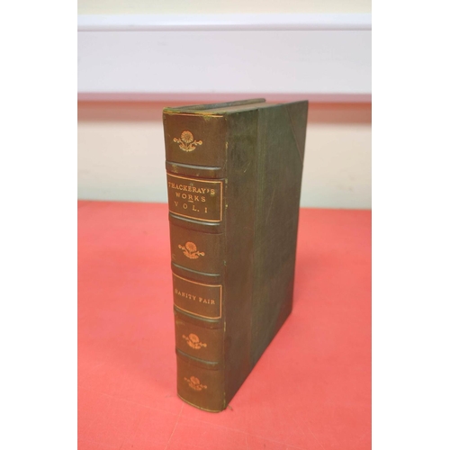 276 - THACKERAY WILLIAM M.  The Biographical Edition of the Works. The set of 13 vols. Illus. Ni... 