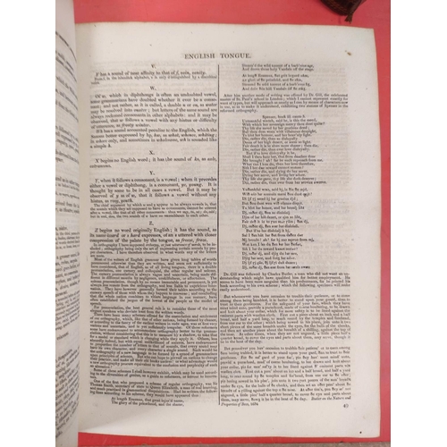 281 - JOHNSON SAMUEL.  A Dictionary of the English Language. 2 vols. Eng. port. frontis. Quarto.... 