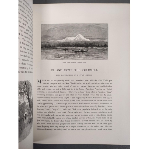 285 - CASSELL (Pubs).  Picturesque America, ed. by William Cullen Bryant. 4 vols. Eng. plates & illus.... 