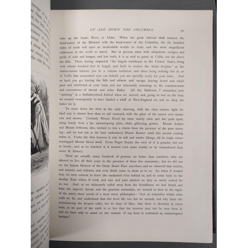 285 - CASSELL (Pubs).  Picturesque America, ed. by William Cullen Bryant. 4 vols. Eng. plates & illus.... 