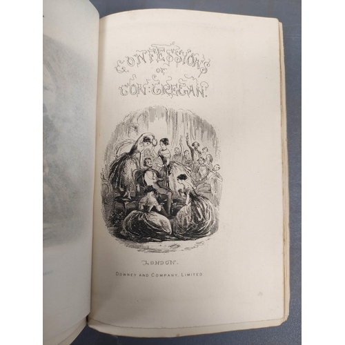 287 - LEVER CHARLES.  Copyright Edition of the Novels. The set of 37 vols. Eng. frontis, title v... 