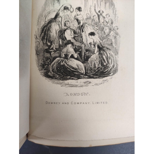 287 - LEVER CHARLES.  Copyright Edition of the Novels. The set of 37 vols. Eng. frontis, title v... 