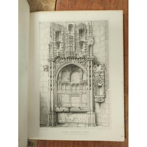 291 - BILLINGS R. W.  The Baronial & Ecclesiastical Antiquities of Scotland. 4 vols. Many en... 