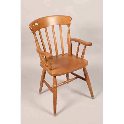 504 - Pine carver chair