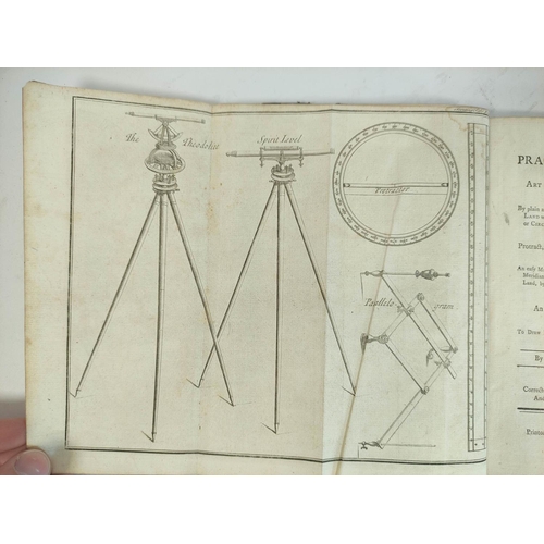 230 - WYLD SAMUEL.  The Practical Surveyor or The Art of Land-Measuring Made Easy. Fldg. eng. frontis... 