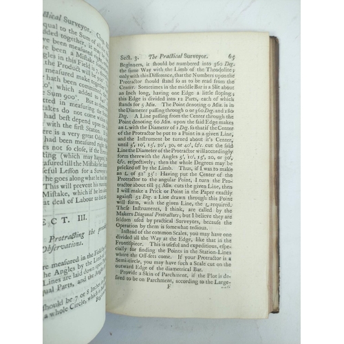 230 - WYLD SAMUEL.  The Practical Surveyor or The Art of Land-Measuring Made Easy. Fldg. eng. frontis... 