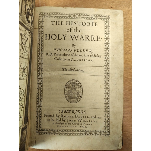 235 - FULLER THOMAS.  The Church-History of Britain. Titles, double page plate of arms, eng. initials &... 