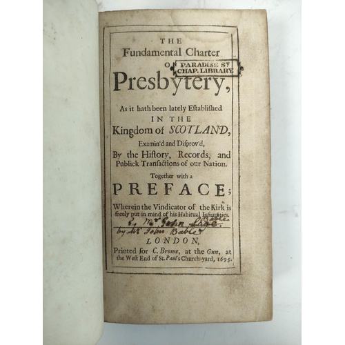 237 - (KIRKPATRICK JAMES).  An Historical Essay upon the Loyalty of Presbyterians in Great-Britain & I... 