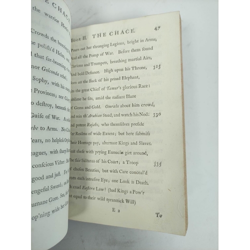 238 - SOMERVILE WILLIAM.  The Chace, A Poem. Calf. 3rd ed., 1735.