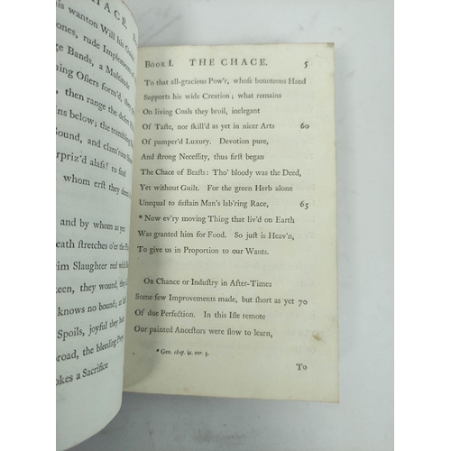 238 - SOMERVILE WILLIAM.  The Chace, A Poem. Calf. 3rd ed., 1735.