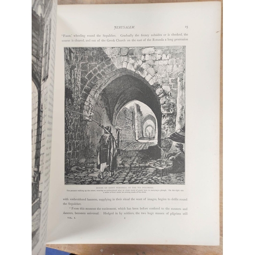 248 - WILSON COLONEL.  Picturesque Palestine, Sinai & Egypt. 4 vols. Eng. plates & illus.&nbs... 