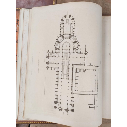 256 - ACKERMANN R. (Pubs).  The History of the Abbey Church of St. Peter's Westminster, Its Anti... 