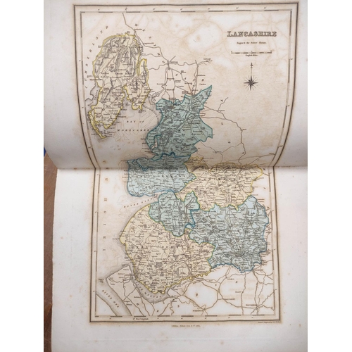 283 - BAINES EDWARD.  History of the County Palatine & Duchy of Lancaster. 4 vols. Eng. frontis & ... 