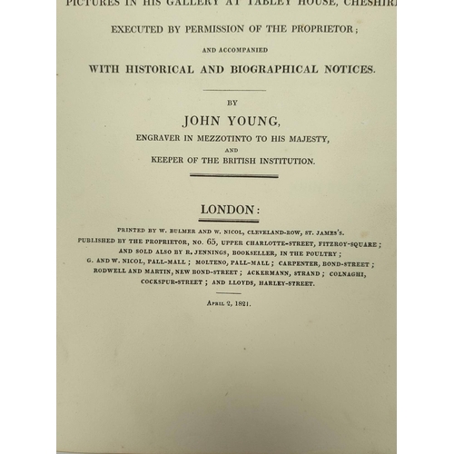 300 - YOUNG JOHN. A Catalogue of Pictures ... in the Possession of Sir John Fleming Leicester. Etched plat... 