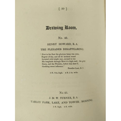 300 - YOUNG JOHN. A Catalogue of Pictures ... in the Possession of Sir John Fleming Leicester. Etched plat... 