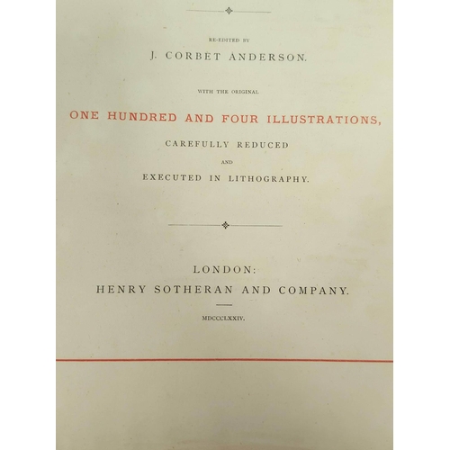 301 - NASH JOSEPH. The Mansions of England in The Olden Time, ed. by J. Corbet Anderson. 4 pts. in one. 10... 