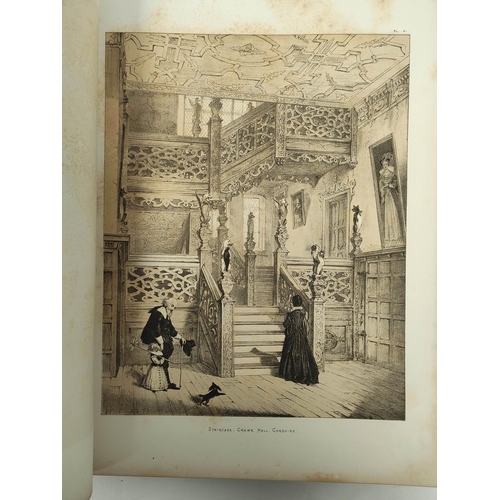 301 - NASH JOSEPH. The Mansions of England in The Olden Time, ed. by J. Corbet Anderson. 4 pts. in one. 10... 