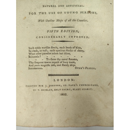 177 - JOHNSON J. (Pubs).  England Delineated or A Geographical Description of Every County in England &... 