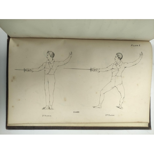 194 - ROLAND GEORGE.  An Introductory Course of Fencing. 5 line plates. Worn orig. cloth, browni... 