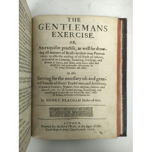 204 - PEACHAM HENRY. The Compleat Gentleman Fashioning Him Absolute in the most Necessary and Commend... 