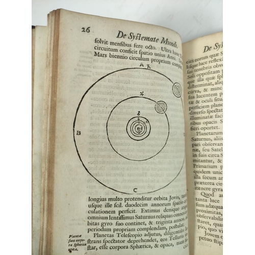 210 - KEILL JOHN. Introductio ad Veram Astronomiam seu Lectiones Astronomicae. 2 fldg. eng. plates of luna... 