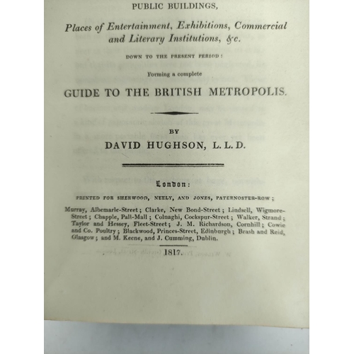 211 - HUGHSON DAVID. Walks through London including Westminster and the Borough of Southwark ... Form... 