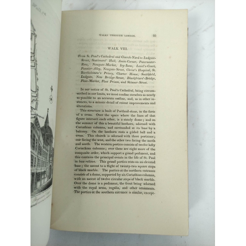 211 - HUGHSON DAVID. Walks through London including Westminster and the Borough of Southwark ... Form... 