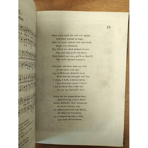 213 - CLEMENTI & CO. (Prntrs).  A New Edition of the Hymns, Anthems, Tunes & Odes used at the Magd... 