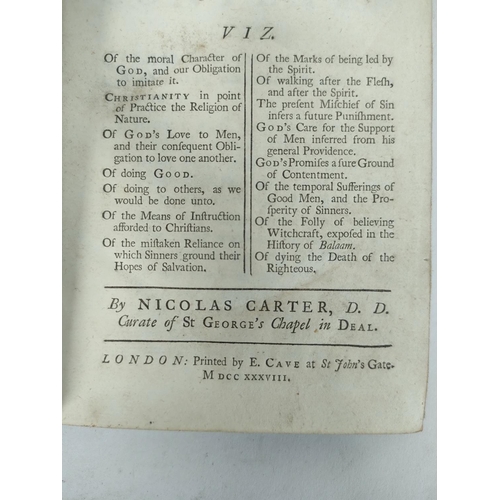 219 - SHERLOCK WILLIAM.  A Discourse Concerning the Happiness of Good Men & the Punishment o... 