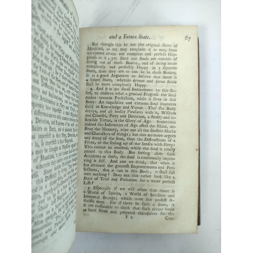 219 - SHERLOCK WILLIAM.  A Discourse Concerning the Happiness of Good Men & the Punishment o... 