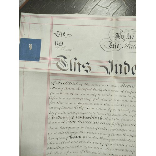 117 - Manuscript Material, Legal Documents, etc.  A collection of various items, mainly 17th &am... 