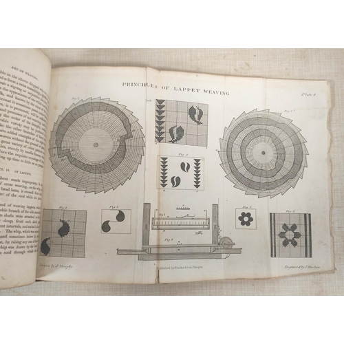 121 - MURPHY JOHN.  A Treatise on the Art of Weaving with Calculations & Tables. Eng. fronti... 