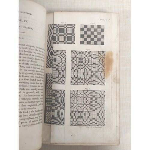 121 - MURPHY JOHN.  A Treatise on the Art of Weaving with Calculations & Tables. Eng. fronti... 