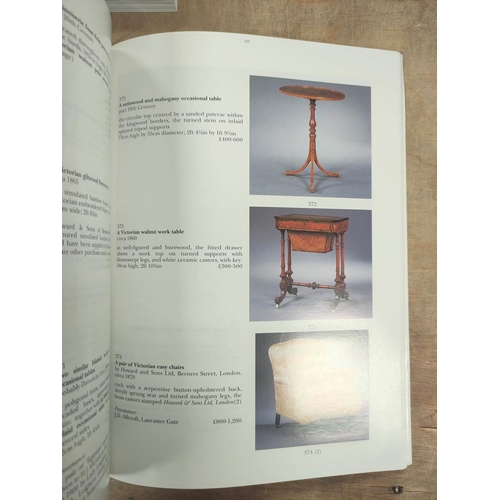 130 - Christie's.  Works of Art from Houghton. Case bound folio auction catalogue, 1994; also Sotheby's, 3... 