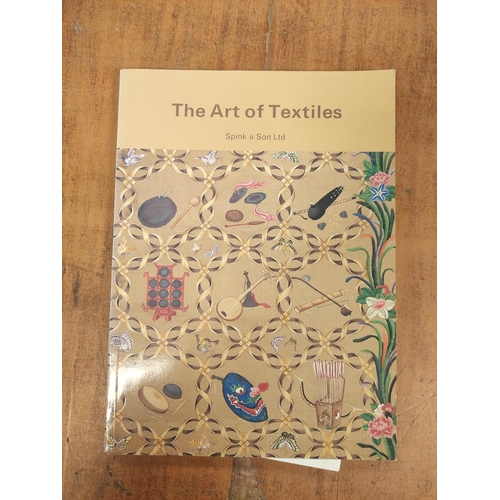 131 - Textiles, Weaving & Carpets.  15 various catalogues & periodicals incl. Owen Jones Silks.... 