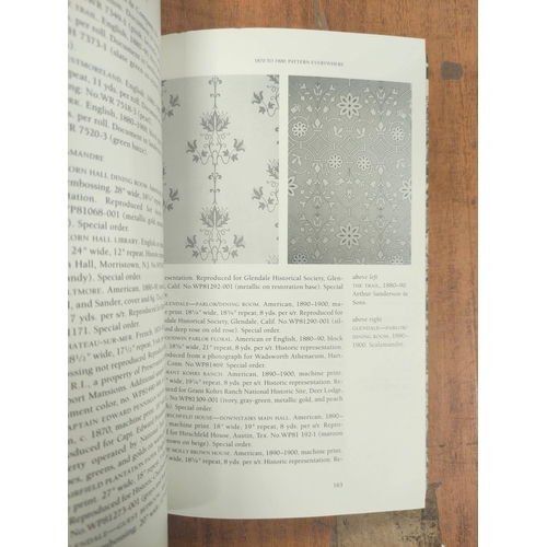 136 - ENTWISLE E. A.  A Literary History of Wallpaper. Col. & other illus. Orig. dark cloth.... 