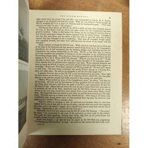 188A - BACON SIR REGINALD.  The Dover Patrol, 1915-1917. 2 vols. Illus., fldg. charts, etc. Orig. dark blue... 