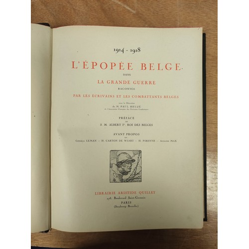 187 - QUILLET ARISTIDE (Pubs).  1914-1918 La Grande Guerre ... Racontee ... par les Combattants. 2 vols. G... 