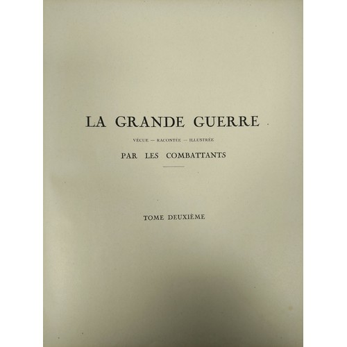 187 - QUILLET ARISTIDE (Pubs).  1914-1918 La Grande Guerre ... Racontee ... par les Combattants. 2 vols. G... 