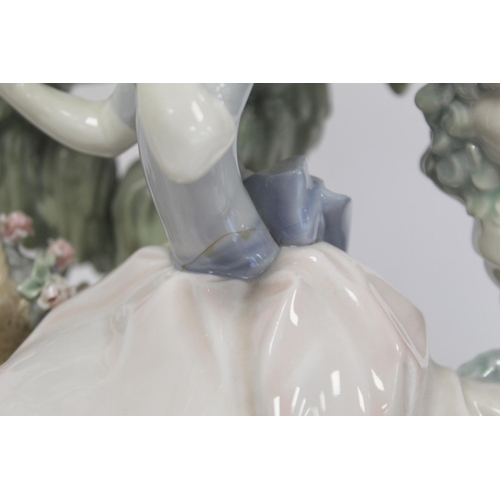 266 - Large Lladro porcelain figure group 