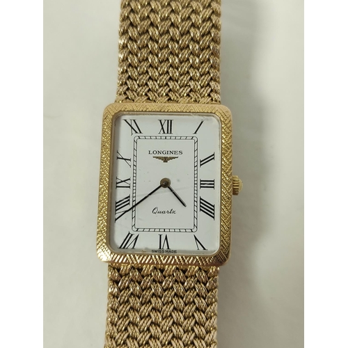 Longines milanese bracelet hotsell