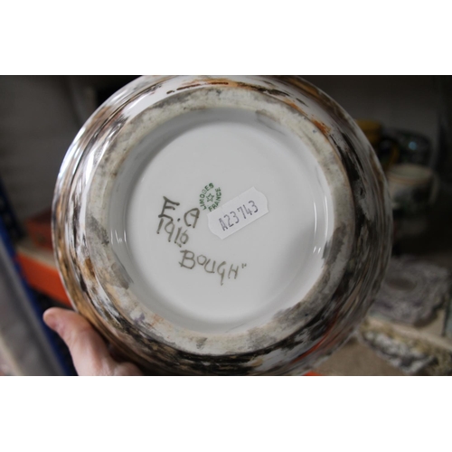 307 - Limoges decorative bowl, marked 'E A 1916 Bough' to underside, a Maling bowl,  a Royal Doulton jug, ... 