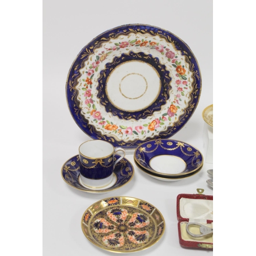 184 - Minton bone china pate sur pate cabinet cup and saucer with cerise and white panels of exotic birds ... 