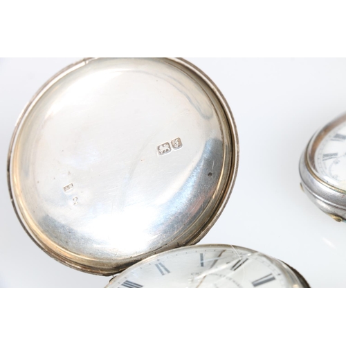 495 - Edward VII full hunter silver pocket watch inscribed, 'Chronometer Maker to the Admiralty John Forre... 